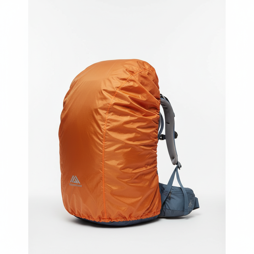 Backpack Rain Cover on Bag